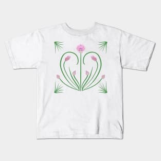 Flowers of chive Kids T-Shirt
